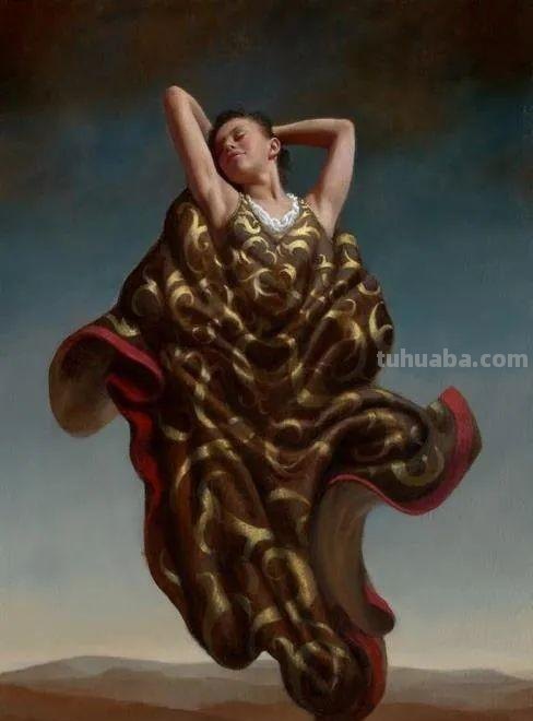 超现实主义艺术家奥尔特加笔下的女人体太美了︱艺术名画
