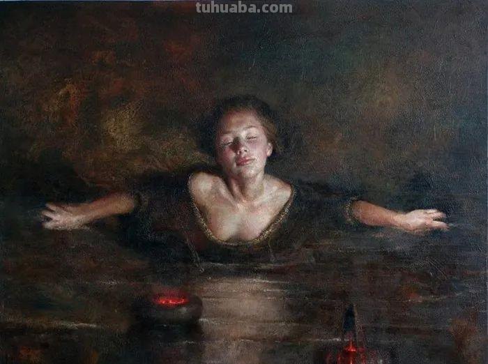 超现实主义艺术家奥尔特加笔下的女人体太美了︱艺术名画