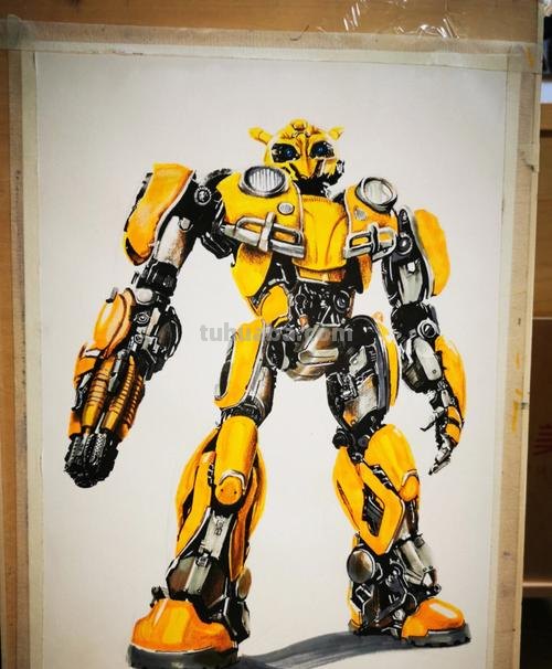 彩铅画大黄蜂怎么画 0基础彩铅画？