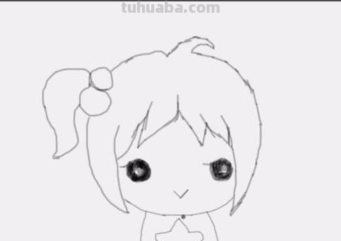 简笔画美人鱼怎么画 魔法棒美人鱼怎么画，简笔画？