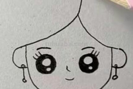 旗袍怎么画简笔画图片 一步一步教画漫画少女旗袍？