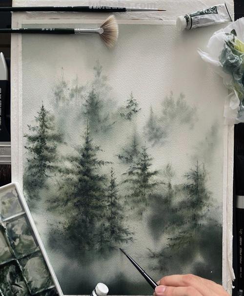 用彩铅画迷雾森林怎么画 迷雾森林怎么过？