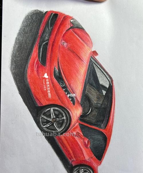 未来的车怎么画彩铅画 画画汽车简单又漂亮？