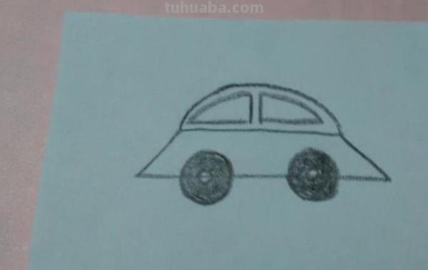 未来的车怎么画彩铅画 画画汽车简单又漂亮？