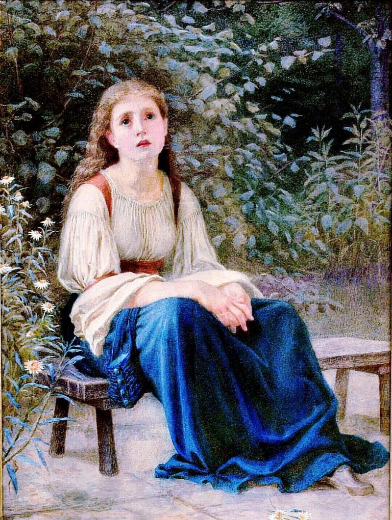 英国女画家Constance Phillott写实水彩画人物作品集