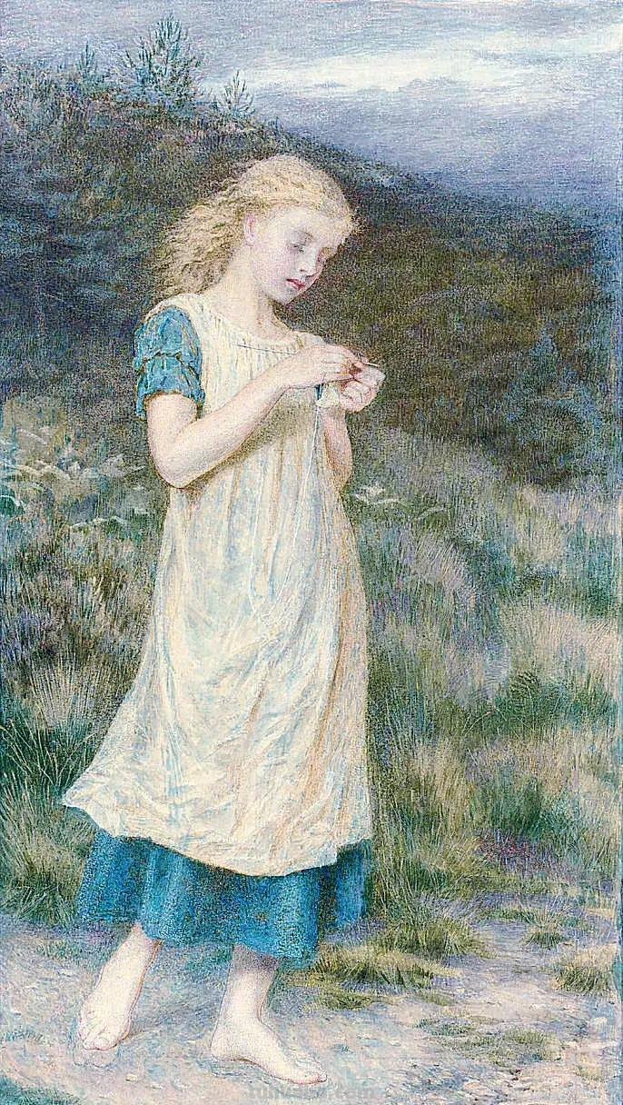 英国女画家Constance Phillott写实水彩画人物作品集