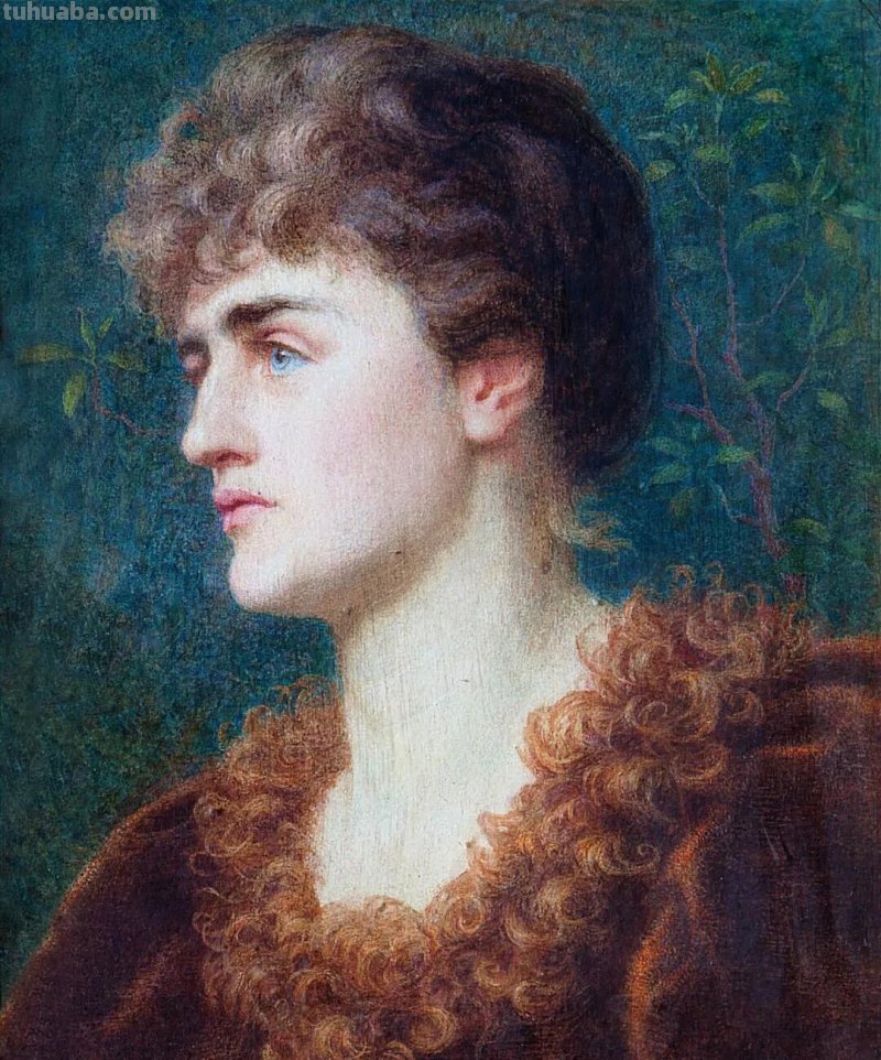 英国女画家Constance Phillott写实水彩画人物作品集