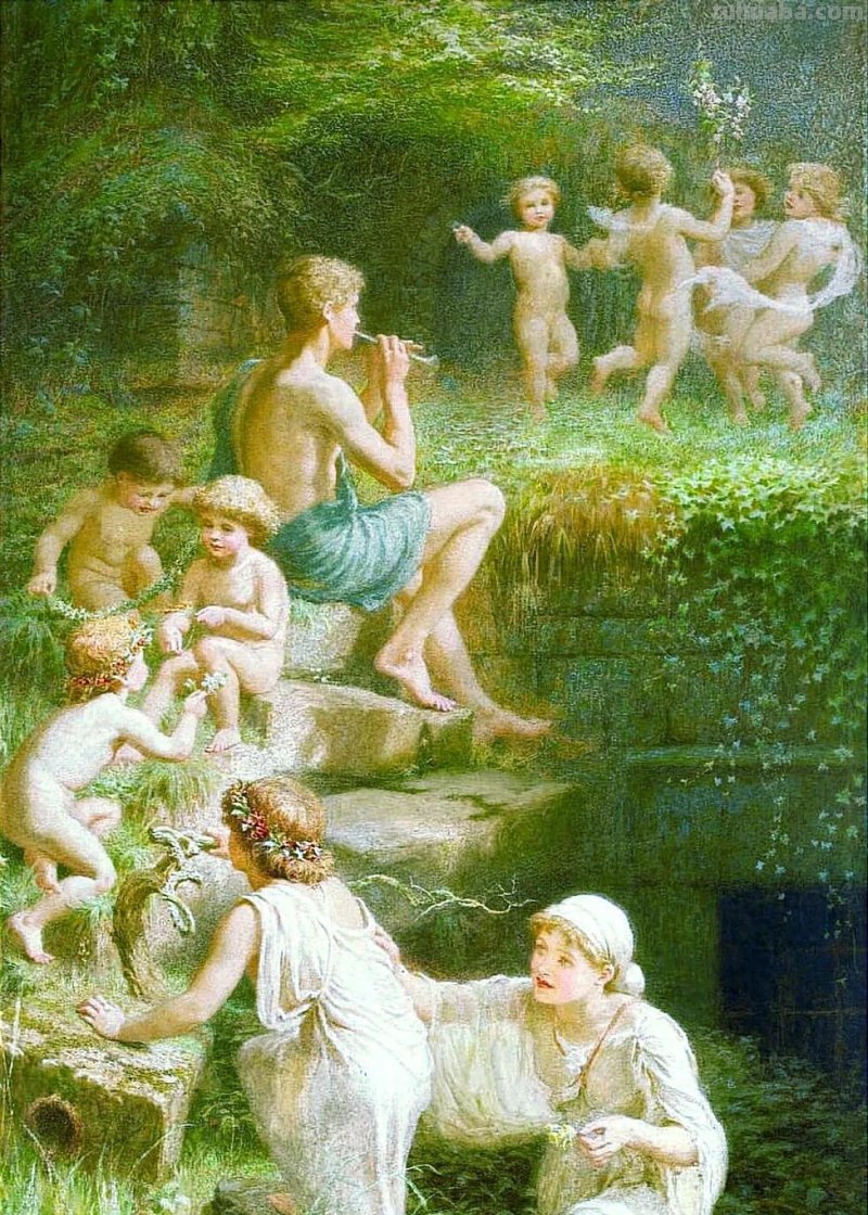 英国女画家Constance Phillott写实水彩画人物作品集