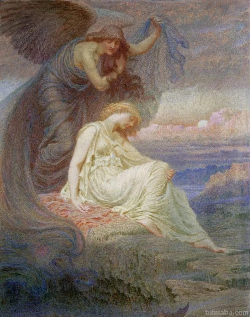 英国女画家Constance Phillott写实水彩画人物作品集