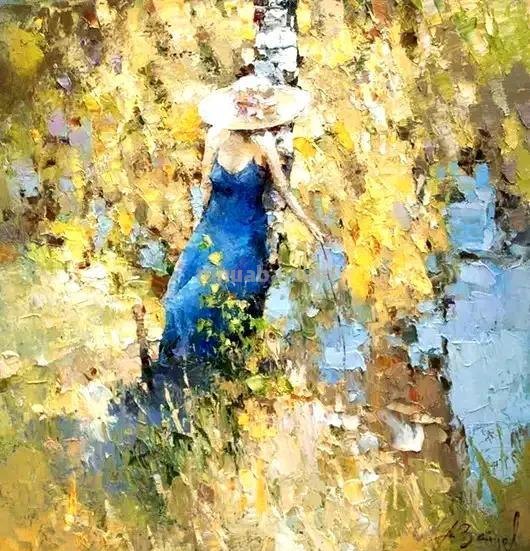 色彩的绽放-当代艺术家Alexi Zaitsev油画作品欣赏