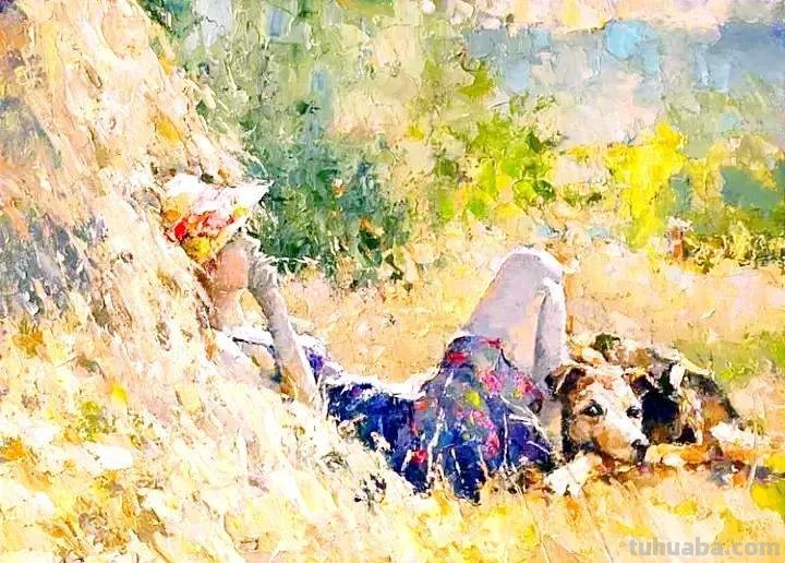 色彩的绽放-当代艺术家Alexi Zaitsev油画作品欣赏