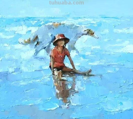 色彩的绽放-当代艺术家Alexi Zaitsev油画作品欣赏
