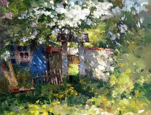 色彩的绽放-当代艺术家Alexi Zaitsev油画作品欣赏