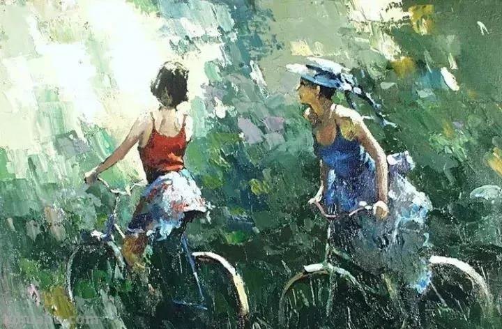 色彩的绽放-当代艺术家Alexi Zaitsev油画作品欣赏