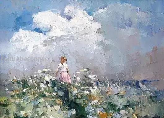 色彩的绽放-当代艺术家Alexi Zaitsev油画作品欣赏