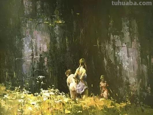 色彩的绽放-当代艺术家Alexi Zaitsev油画作品欣赏