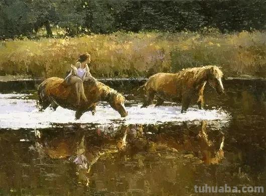 色彩的绽放-当代艺术家Alexi Zaitsev油画作品欣赏