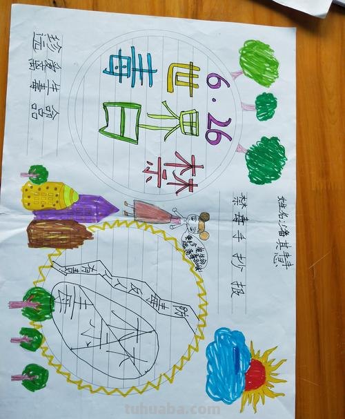 禁毒手抄报内容写什么作业 禁毒手抄报的文字及内容？
