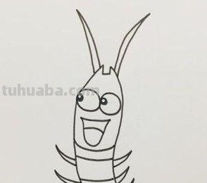 龙虾怎么画简笔画图画 铅笔画虾的步骤和方法？