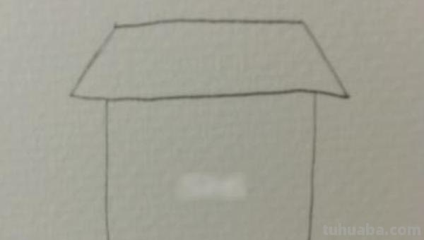 儿童画彩铅房子怎么画 儿童画简单6岁画房子？