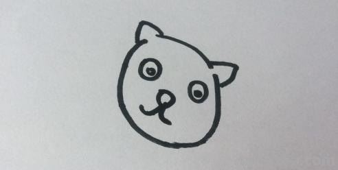 猫怎么画简笔画图片 简笔画—可爱的小猫怎么画？