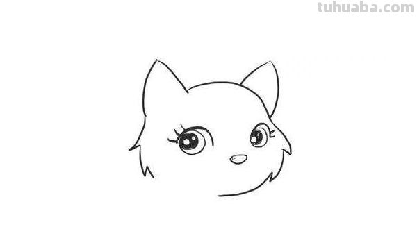 猫怎么画简笔画图片 简笔画—可爱的小猫怎么画？