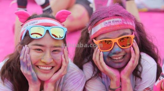 成都色彩跑:绚丽多彩的盛夏狂欢