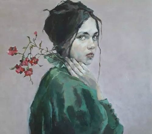 重色彩人物及色彩重构人物 