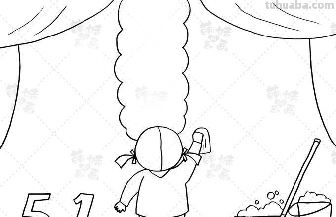 AU怎么画简单又好看的手抄报 劳动节手抄报简单好画，劳动节手抄报欣赏？