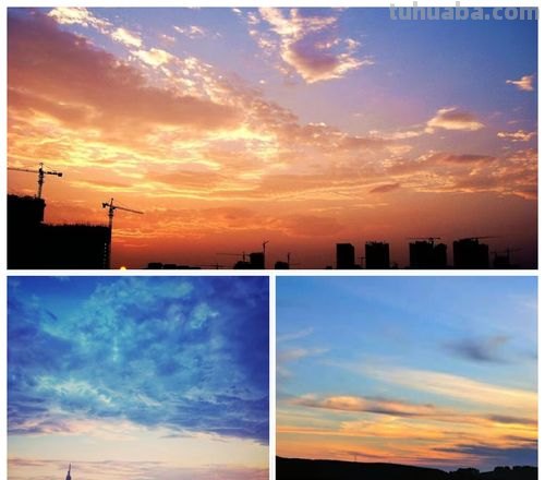 如何调配色彩风景天空的颜色？ 