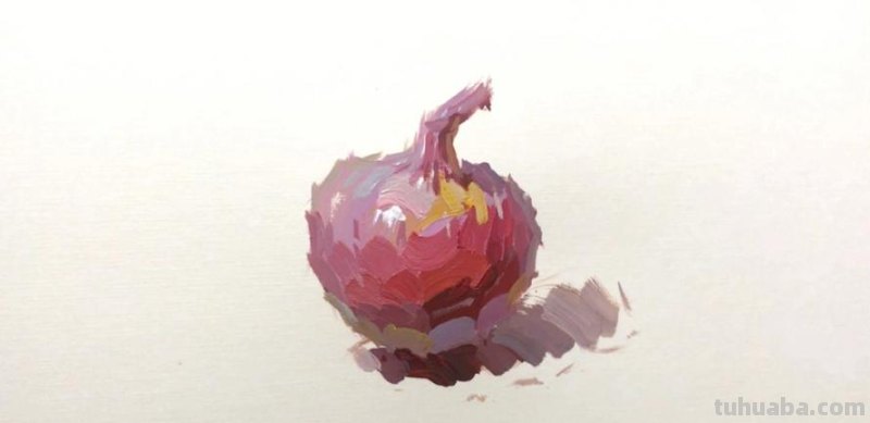 色彩洋葱的画法及色彩洋葱的画法调色 