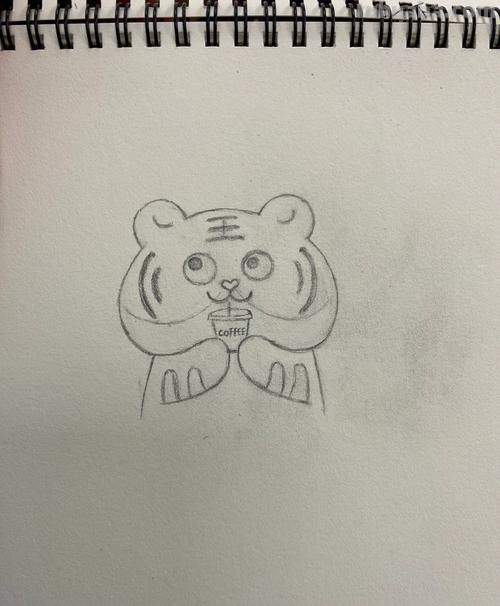 老虎的头怎么画简笔画 简笔画之可爱小老虎的简单画法（儿童画）？