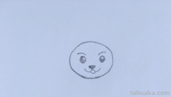 老虎的头怎么画简笔画 简笔画之可爱小老虎的简单画法（儿童画）？