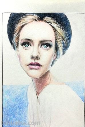 彩铅画怎么画简单的人物 彩铅画人脸构图顺序?