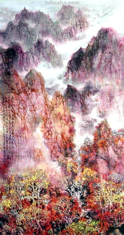 山水色彩画：展现自然之美的绘画艺术 
