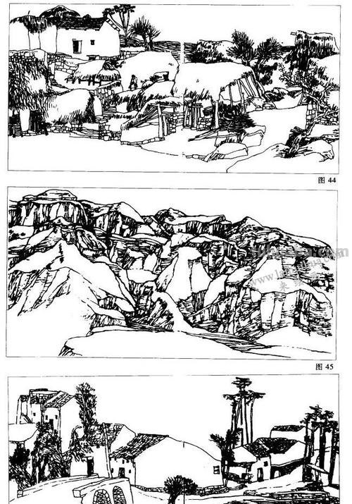 钢笔速写国画技巧 钢笔画技法？