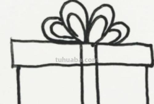 礼物怎么画简笔画图片 简笔画课堂：礼物盒？