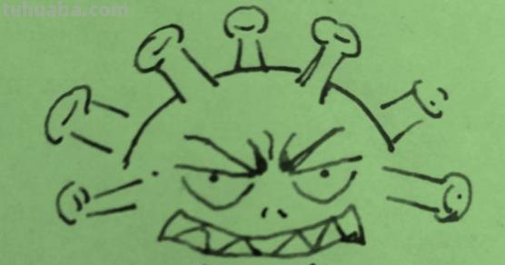 冠状病速写 抗疫素描绘画作品？