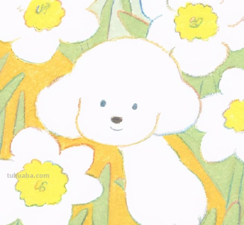 新手也能很快上手的彩铅简笔画，彩铅画狗狗