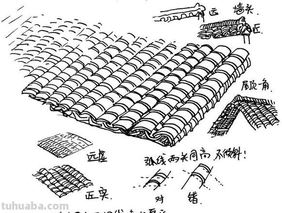如何画出好看的色彩瓦片？ 