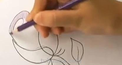 唯美彩铅画蓝玫瑰怎么画 玫瑰绘画？