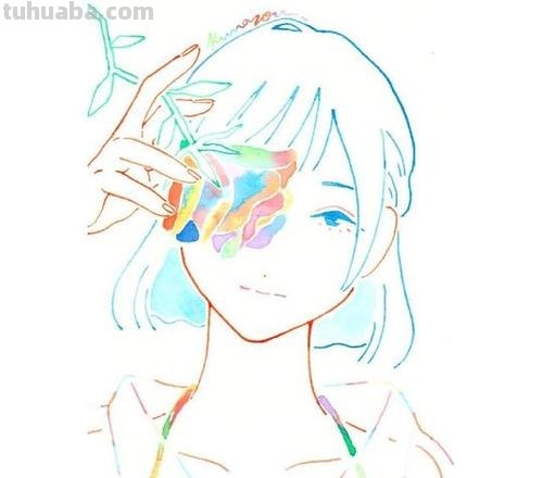 色彩头像脸及色彩头像脸部调色：打造个性化的二次元形象 