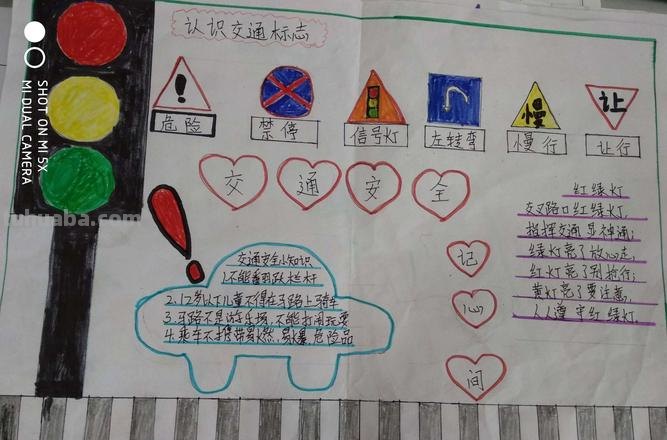 怎么画手抄报亲子手抄报 17如何画关于安全的手抄报呢？