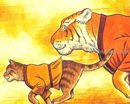 你在课上画一只老虎,学生在下面笑,说像猫 你该怎么办?