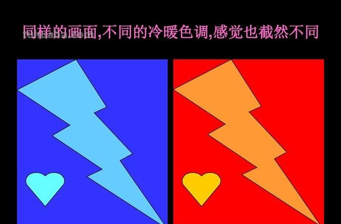 冷暖色彩的对比——冰火两重天 