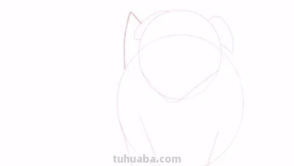 速写狗可爱 怎样画狼狗的简笔画？