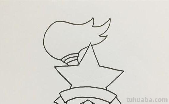 用彩铅画少先队队徽怎么画 如何画少先队队徽？