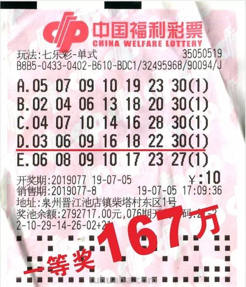 七色彩中奖及七色彩中奖号码 