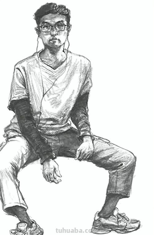 陈平教速写 速写怎样上调子？