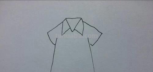 衬衫怎么画简笔画图片 怎样画简单好看的衬衣？